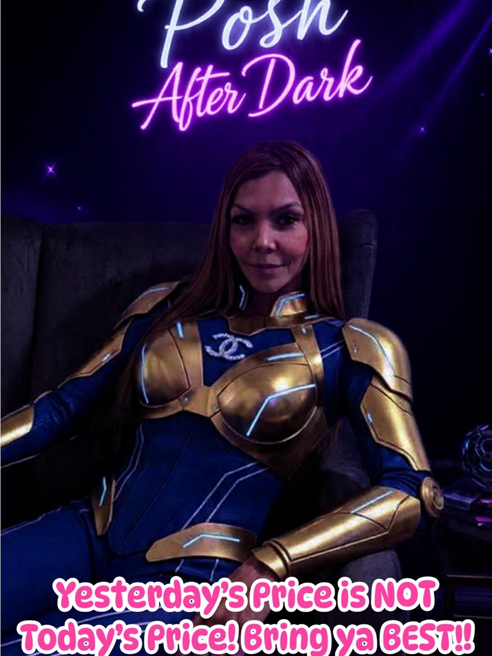 🚨NEW Posh After Dark FLYER🚨 THURSDAY at 7PM CST & 8pm EST - Picture 3 of 13